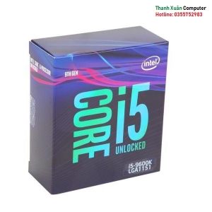 CPU Intel Core i5-9600K (3.7 Upto 4.5GHz/ 6C6T/ 9MB/ Coffee Lake)